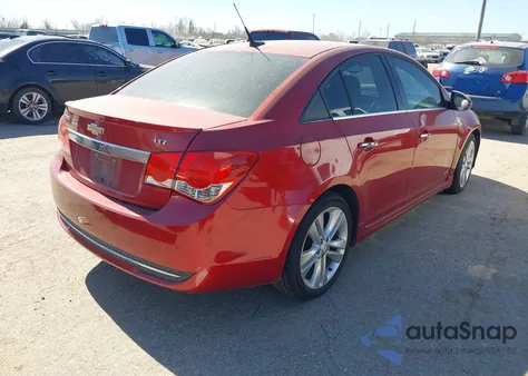 2011 Chevrolet Cruze Ltz z USA, uszkodzony, nr VIN 1G1PH5S99B7230686